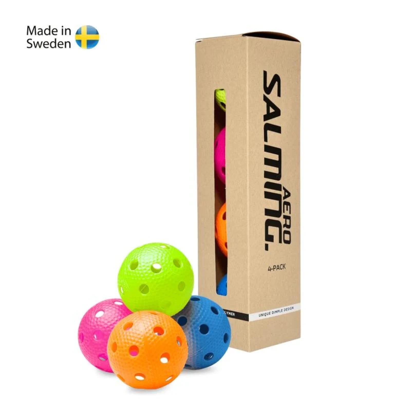 Salming Aero Ball 4-pack Colour · záber 1