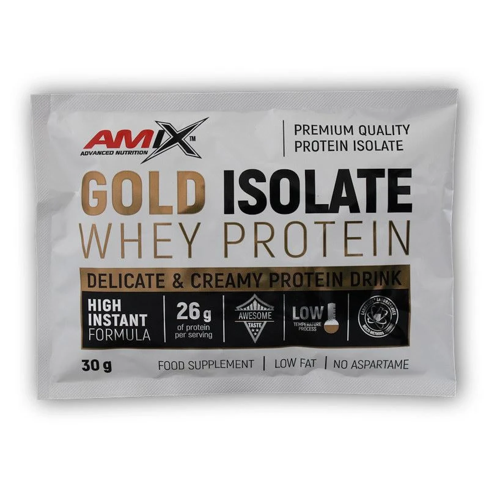 Amix Gold Whey Protein Isolate akce 30g · záber 1