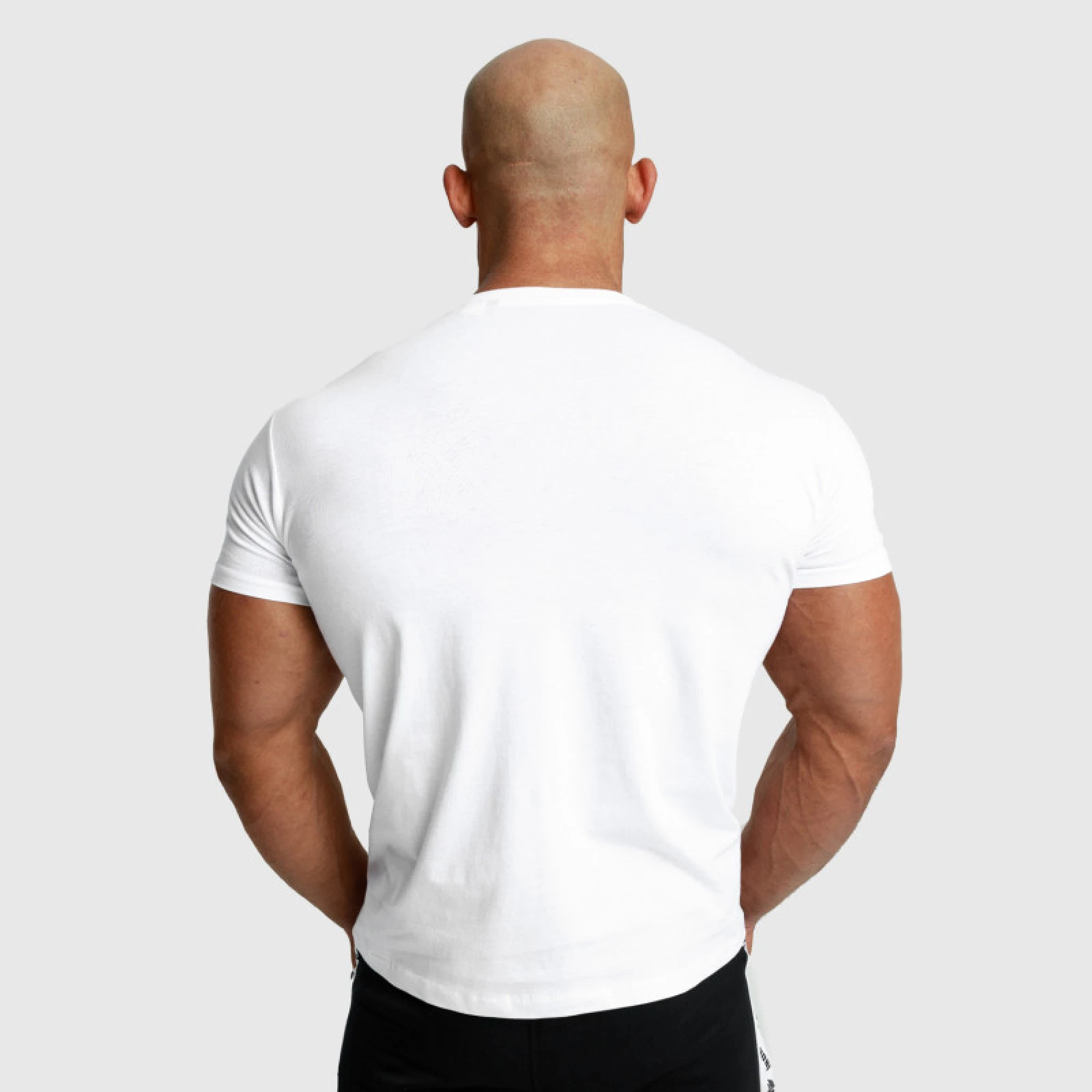 Pánske fitness tričko Iron Aesthetics Unbroken, biele · záber 3