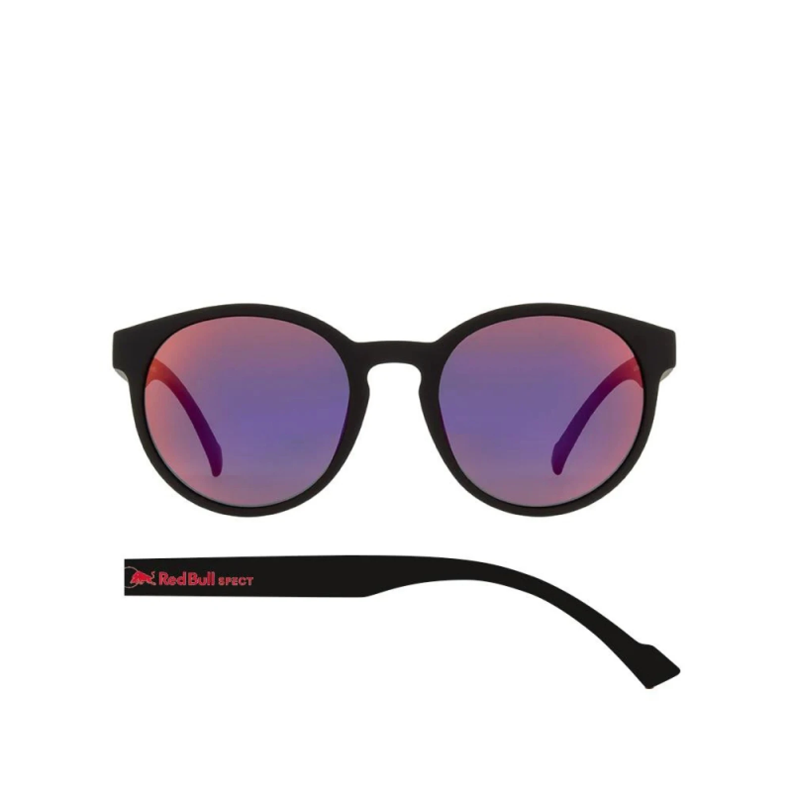 Slnečné okuliare RED BULL SPECT LACE-004P, matt black rubber, smoke with red mirror, CAT3, POL, 53-20-145 · záber 3