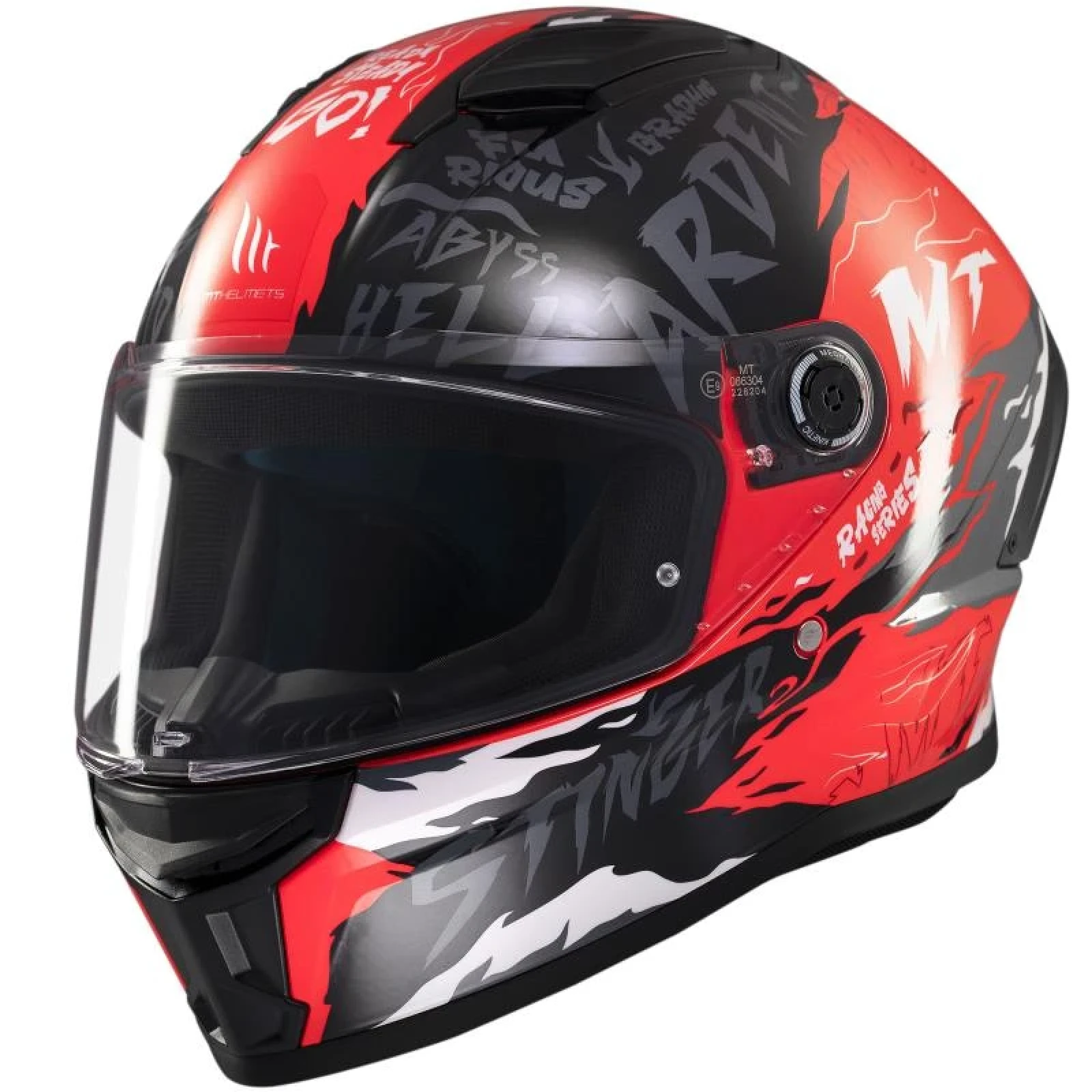 MT Helmets Stinger 2 Ardent černo-červená i - Velikost: 51-52 | Barva: Čierna · záber 1