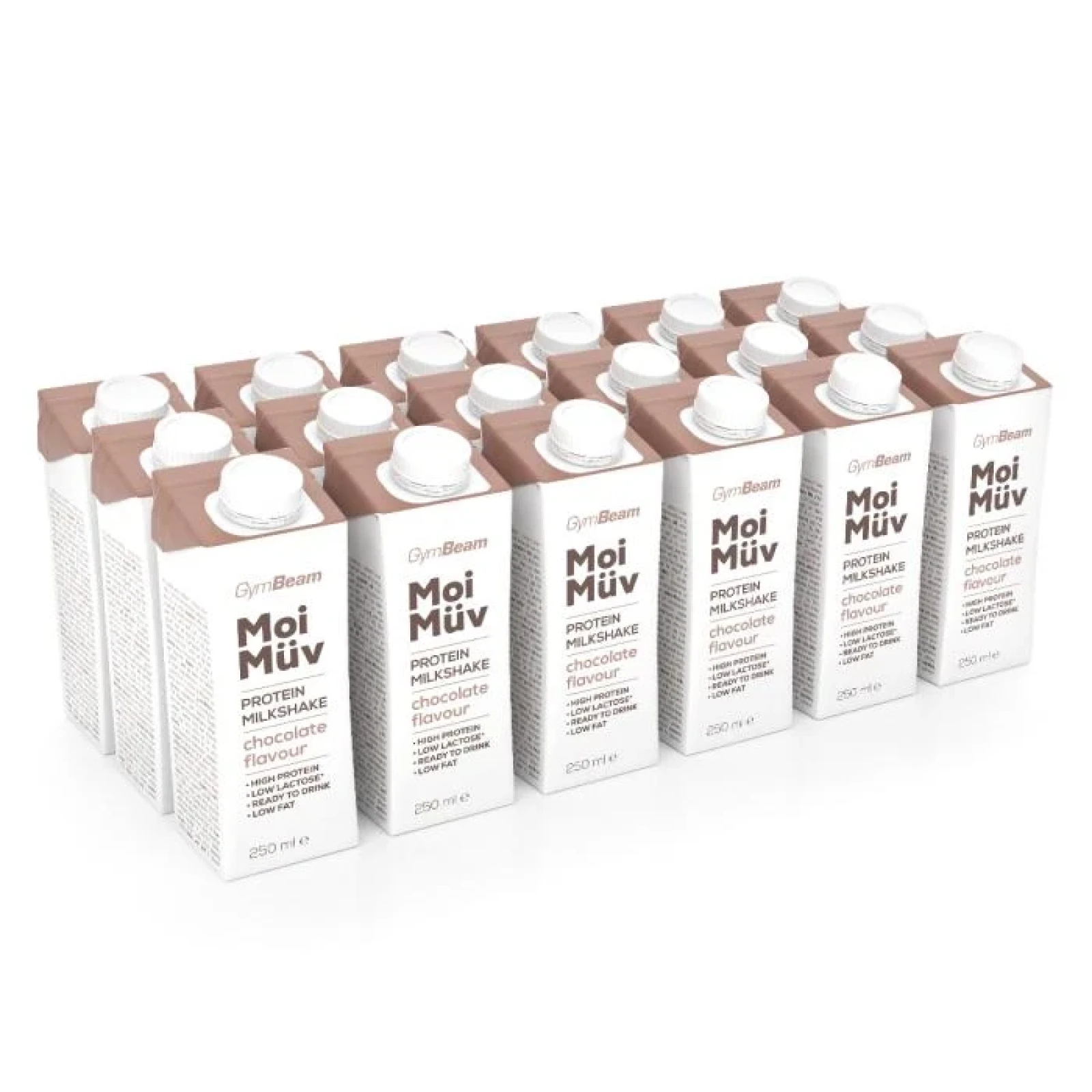 GymBeam MoiMüv Protein Milkshake - Příchuť: Vanilka · záber 1