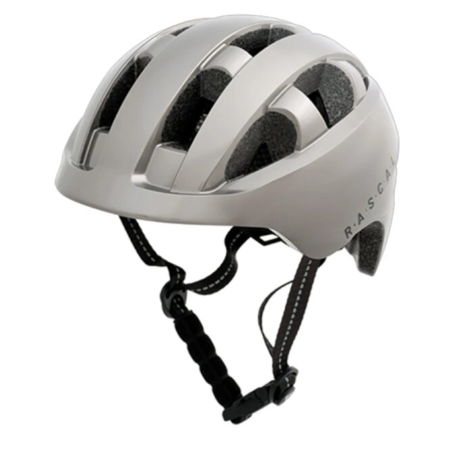Detská cyklistická prilba RASCAL Kids Helmet, titanium · záber 1