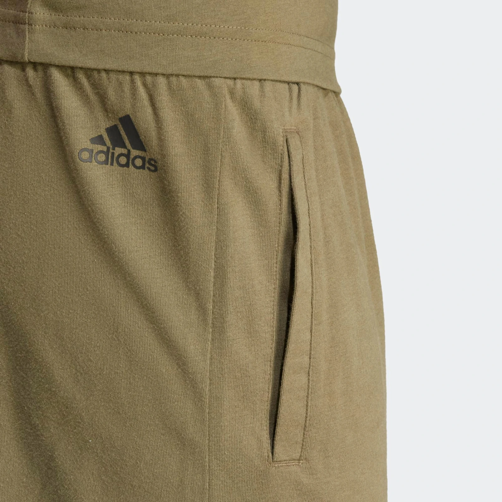 ADIDAS Pánske fitness šortky ADIDAS zelené S · záber 2