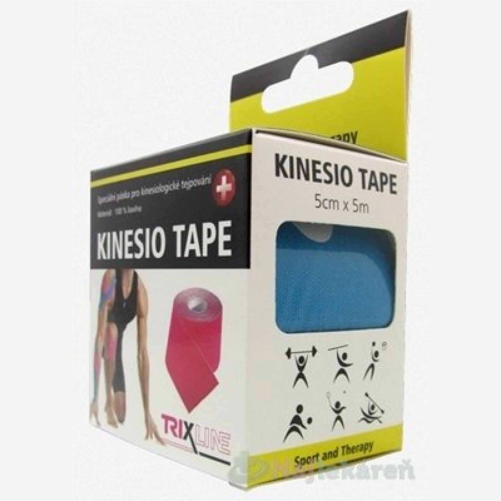 KINESIO TAPE TRIXLINE telová, 5cmx5m, 1ks · záber 4