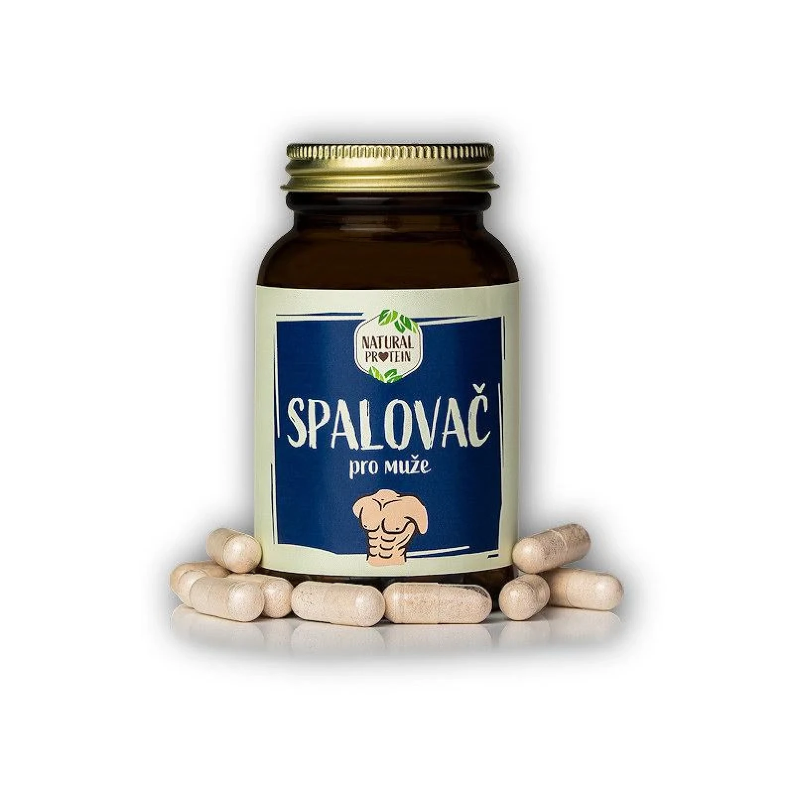 Natural Protein Spalovač pro muže 60 kapslí · záber 1