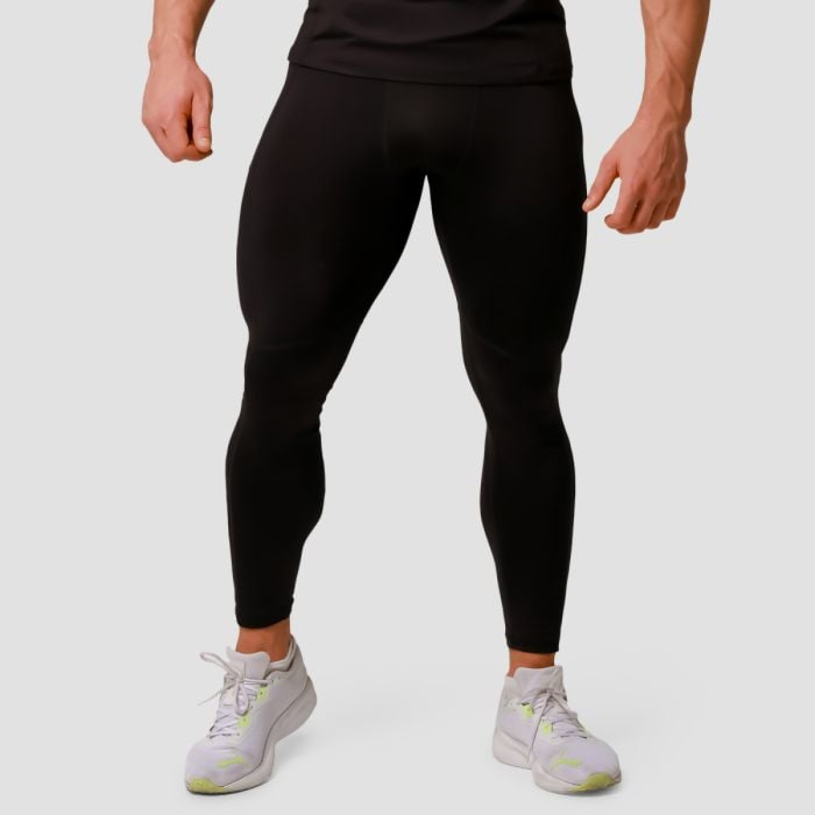 GymBeam Bežecké legíny Pulse Black MM · záber 1