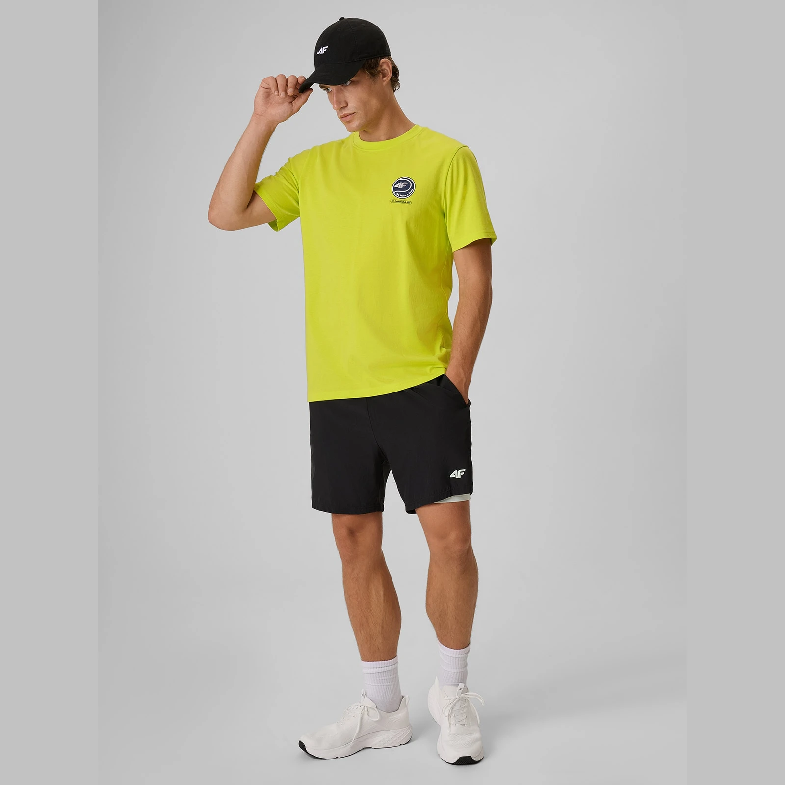 T-shirt regular s potlačou pánsky - zelený - Farba: zelená | Pohlavie: Pánske · záber 12