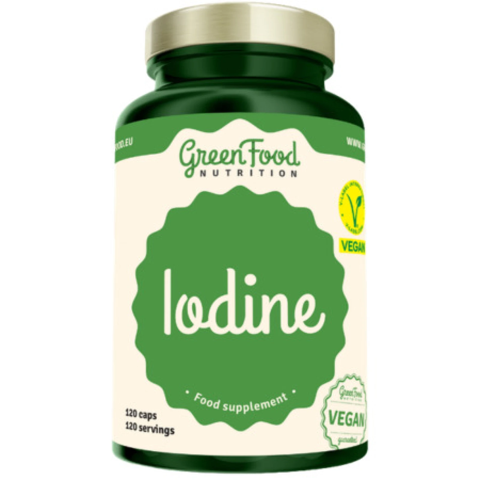 GREENFOOD Jód 120 kapsúl · záber 1
