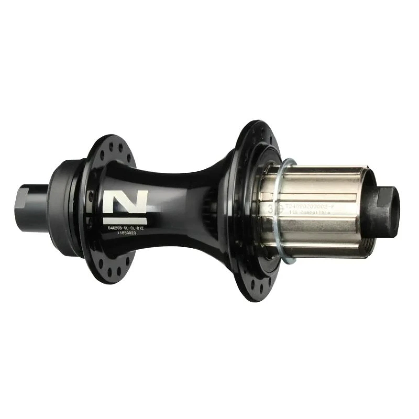 Novatec Náboj Zadní D462SB-SL-CL-B12-S3S-11S Disc Shimano HG 32D 12X148 · záber 1