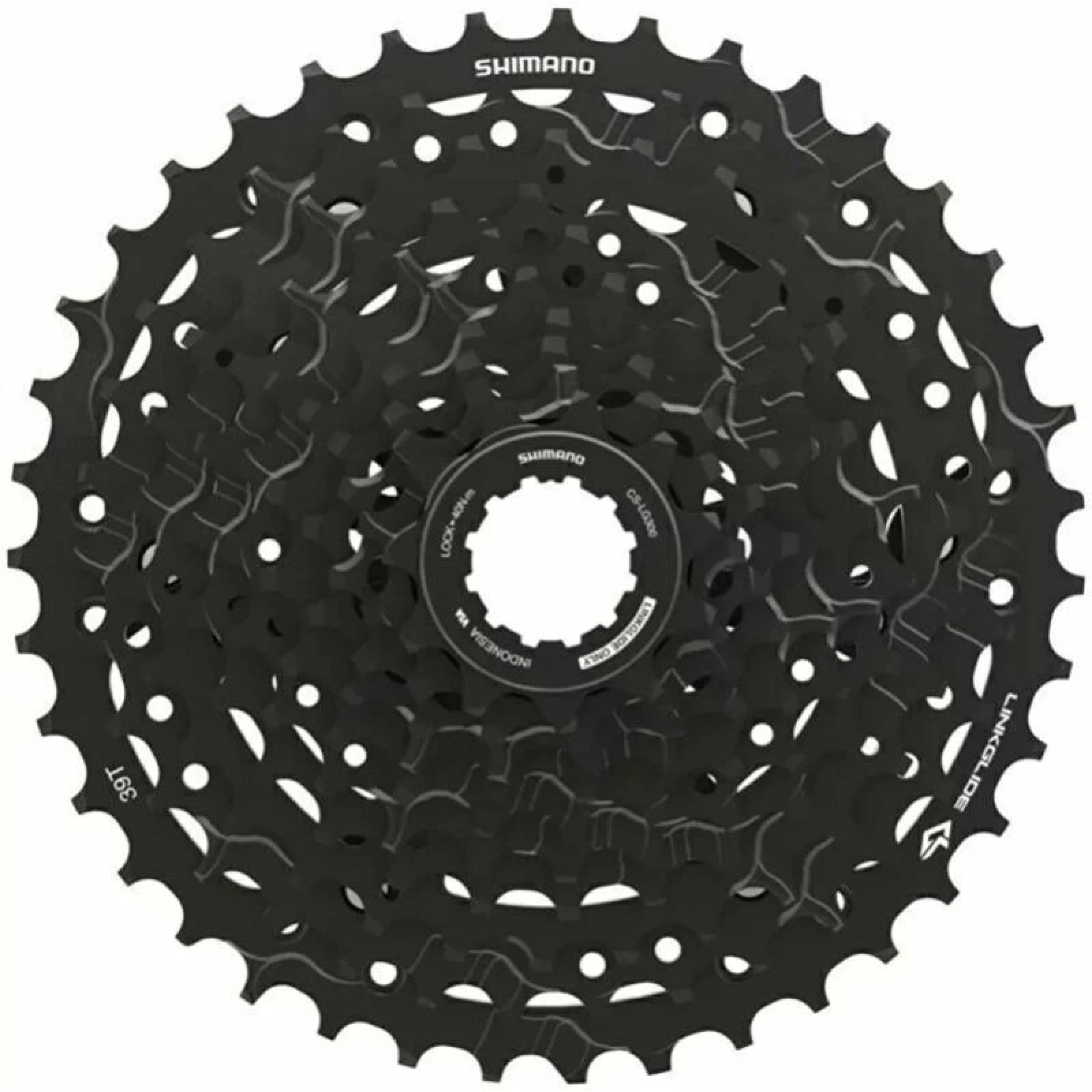 Shimano 9-kazeta CS-LG300 11-36 zubů Cues · záber 1