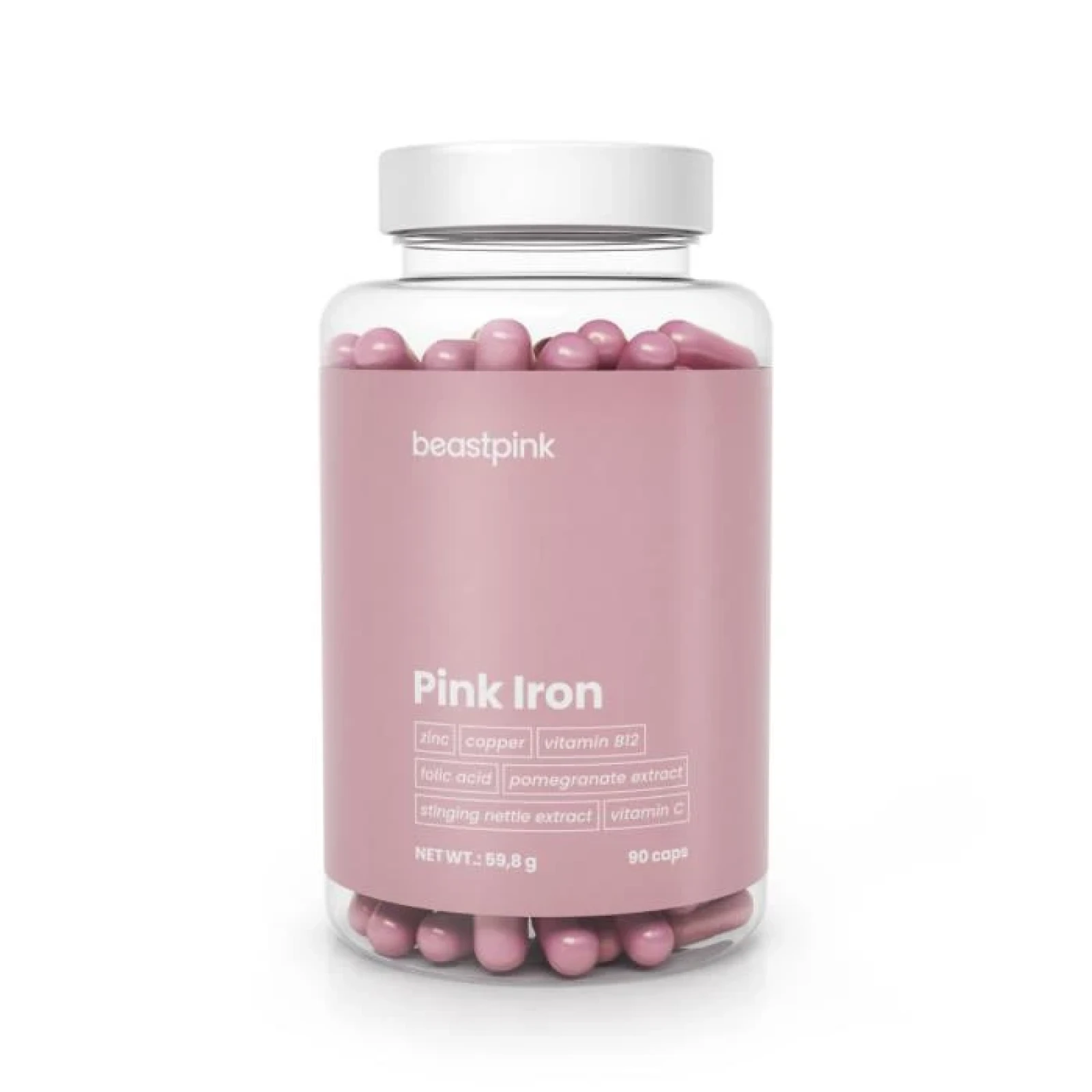 GymBeam BeastPink Pink Iron · záber 2