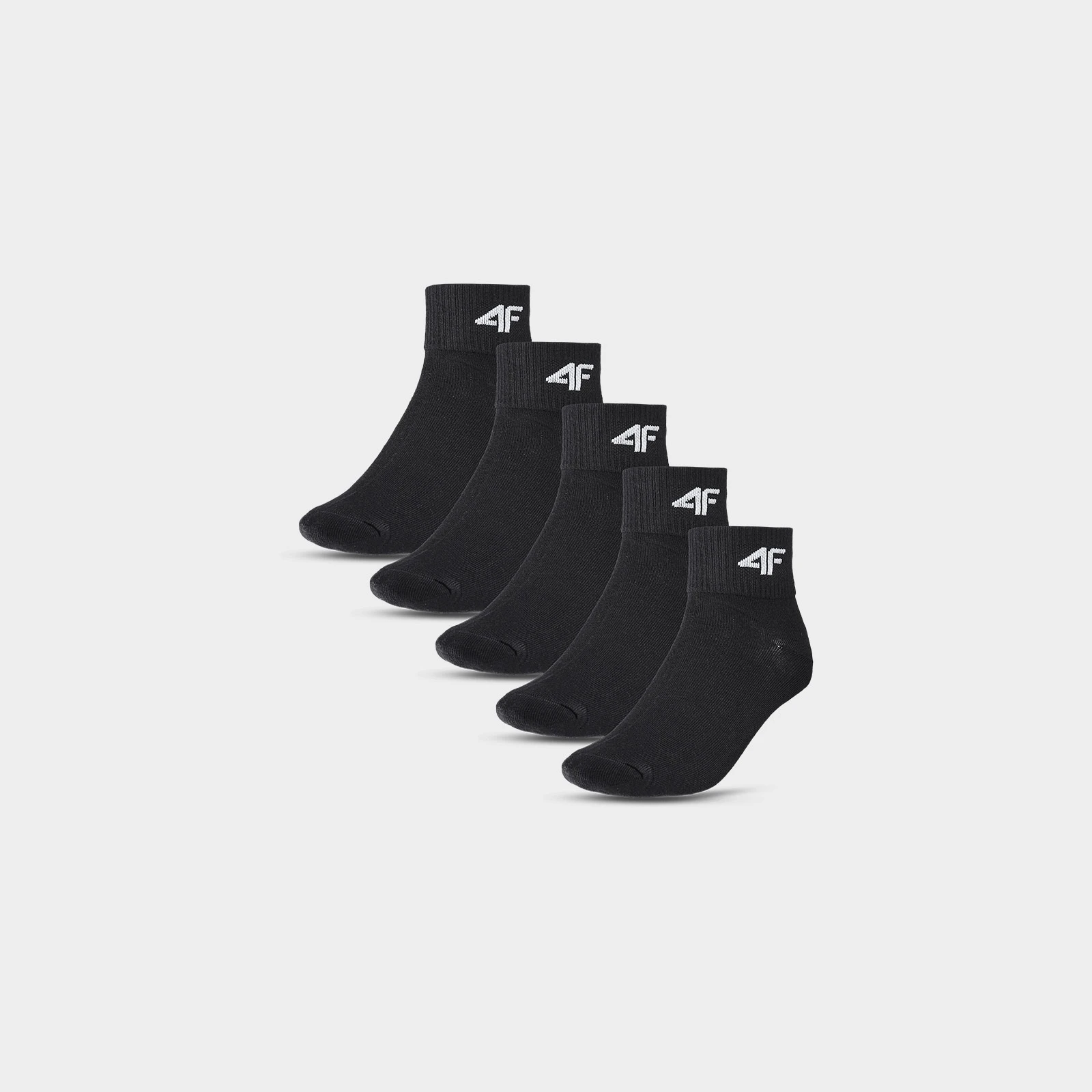 Chlapecké krátké ponožky (5-pack) - černé · záber 1