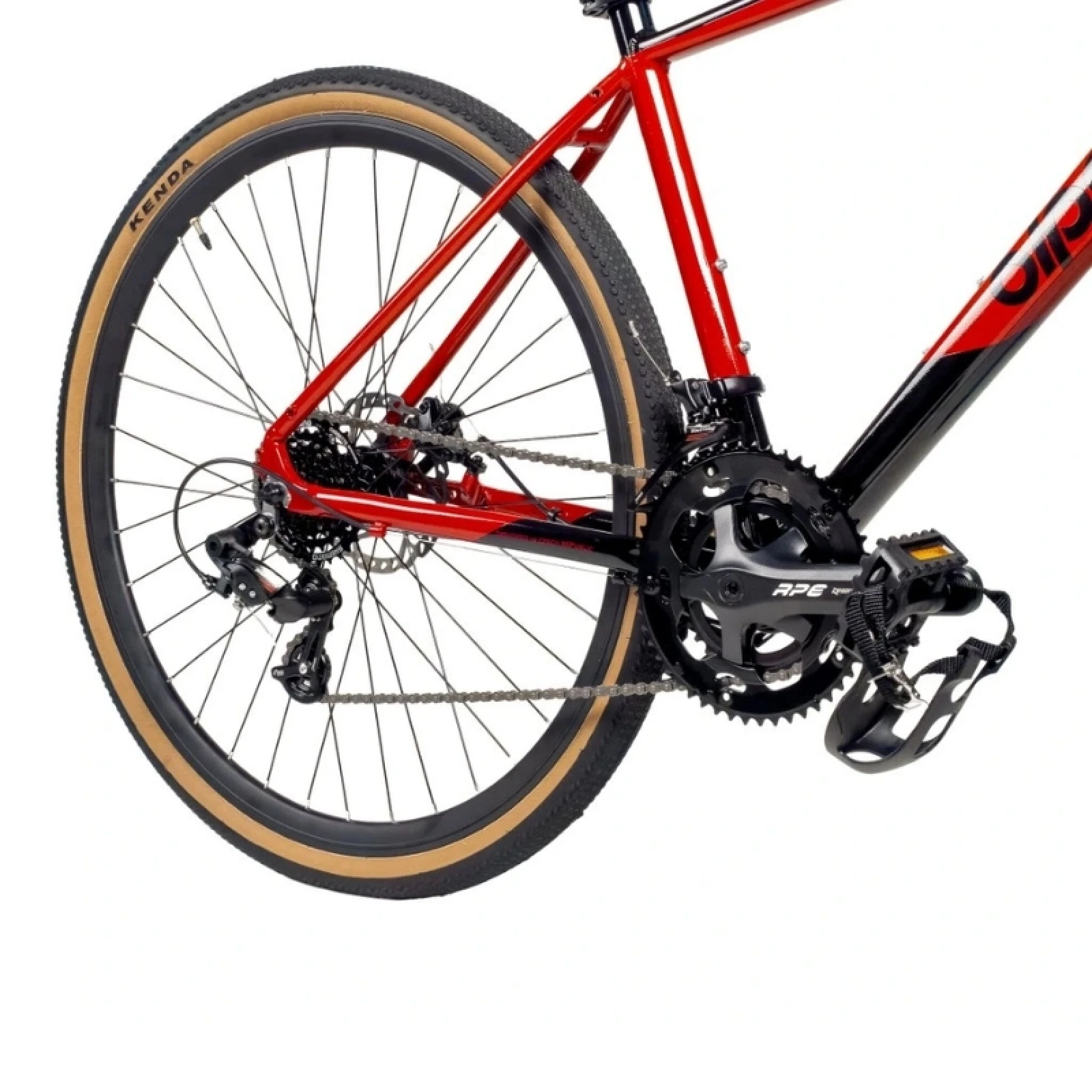 Olpran Ursus Arctos basic 28" červená/čierna - 21" (180-190 cm) · záber 4