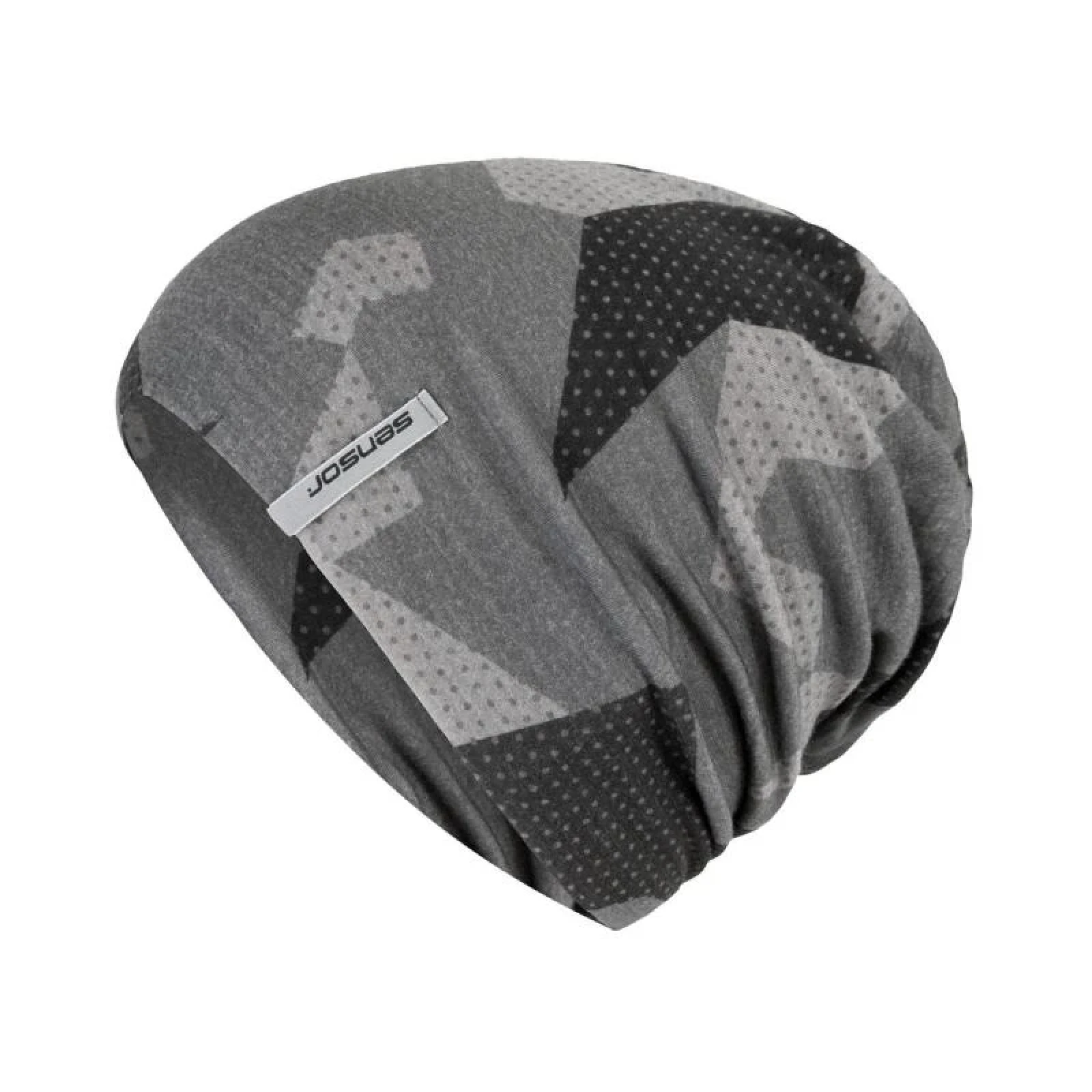 Sensor čepice merino impress černá/camo - Barva: Čierna · záber 1