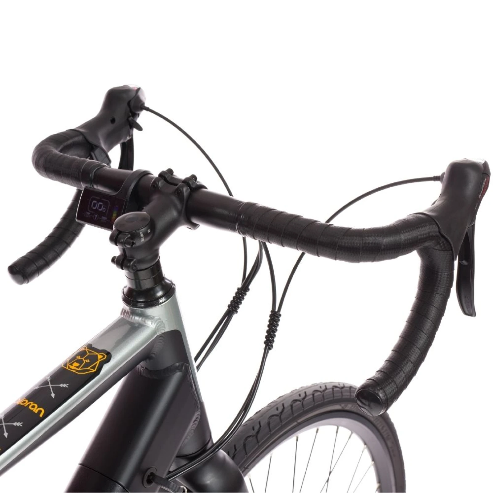 Olpran e-Gravel 28" - model 2026 modro-tyrkysová - 17" (155-175 cm) · záber 5