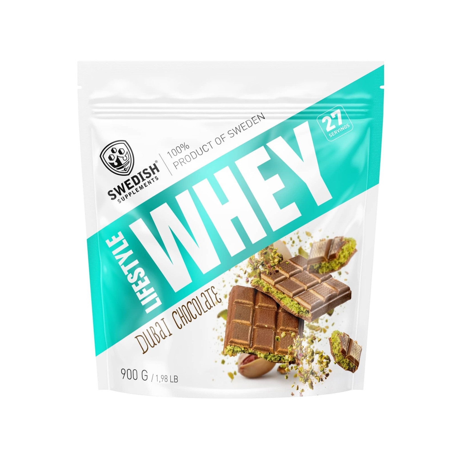 Lifestyle Whey - Swedish Supplements 900 g Chocolate Chip Cookies · záber 1