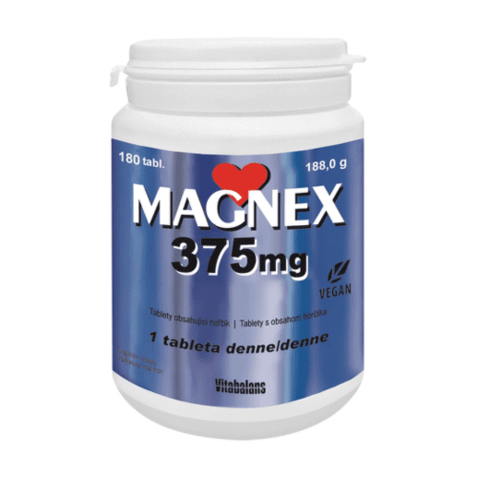 VITABALANS Magnex 375 mg 180 tabliet · záber 1