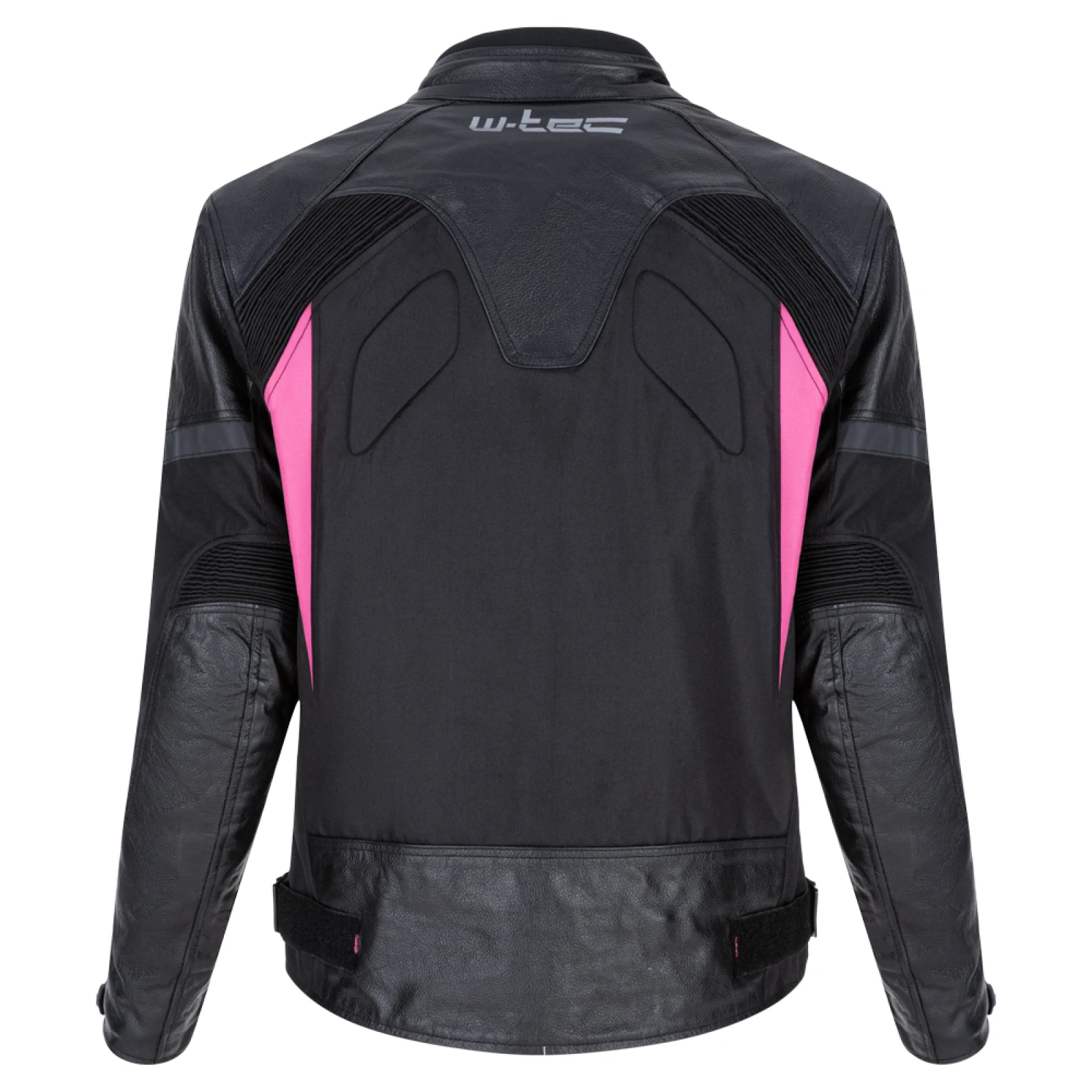 Dámska moto bunda W-TEC Durmana Farba čierno-ružová, · záber 5