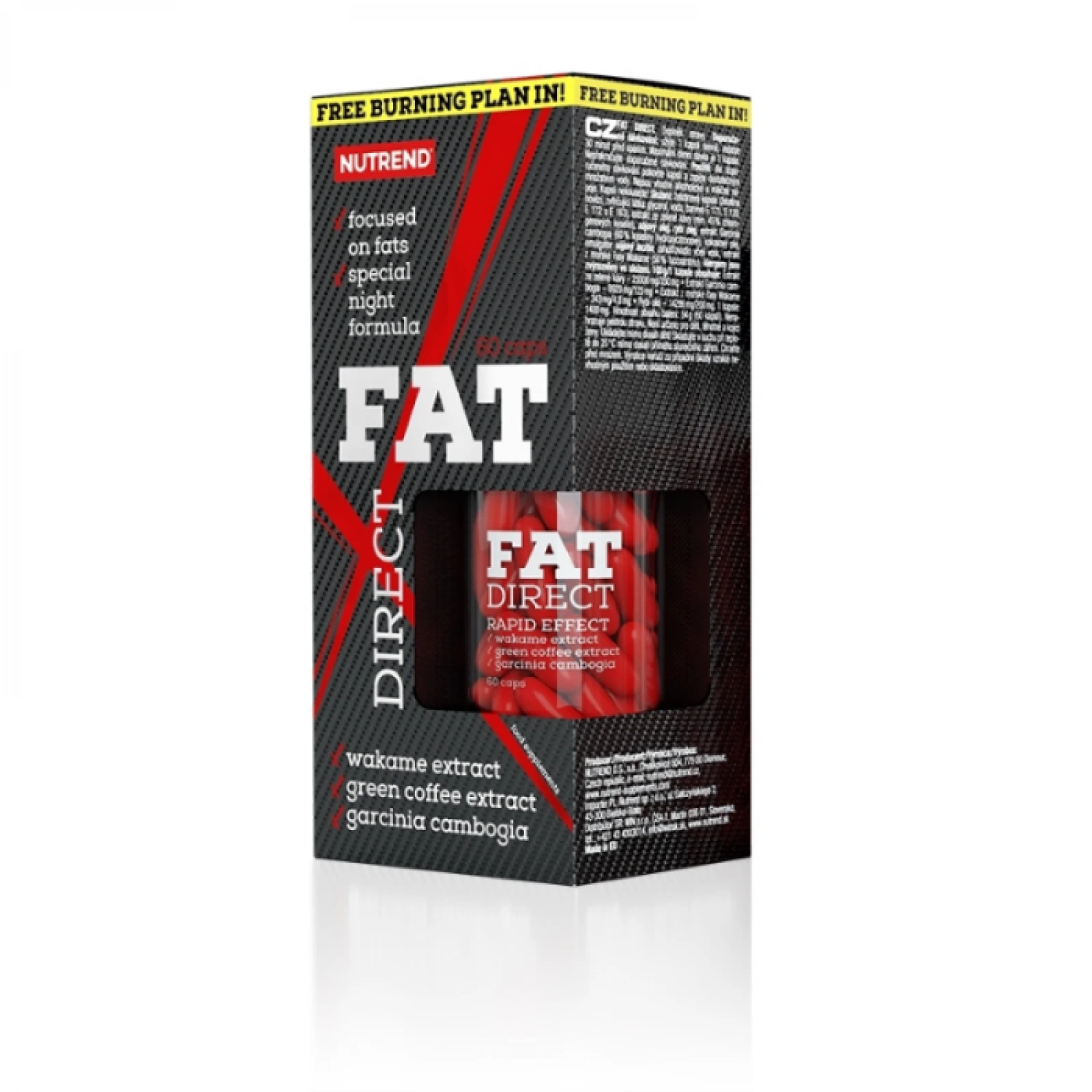 Nutrend Fat Direct bez príchute · záber 1