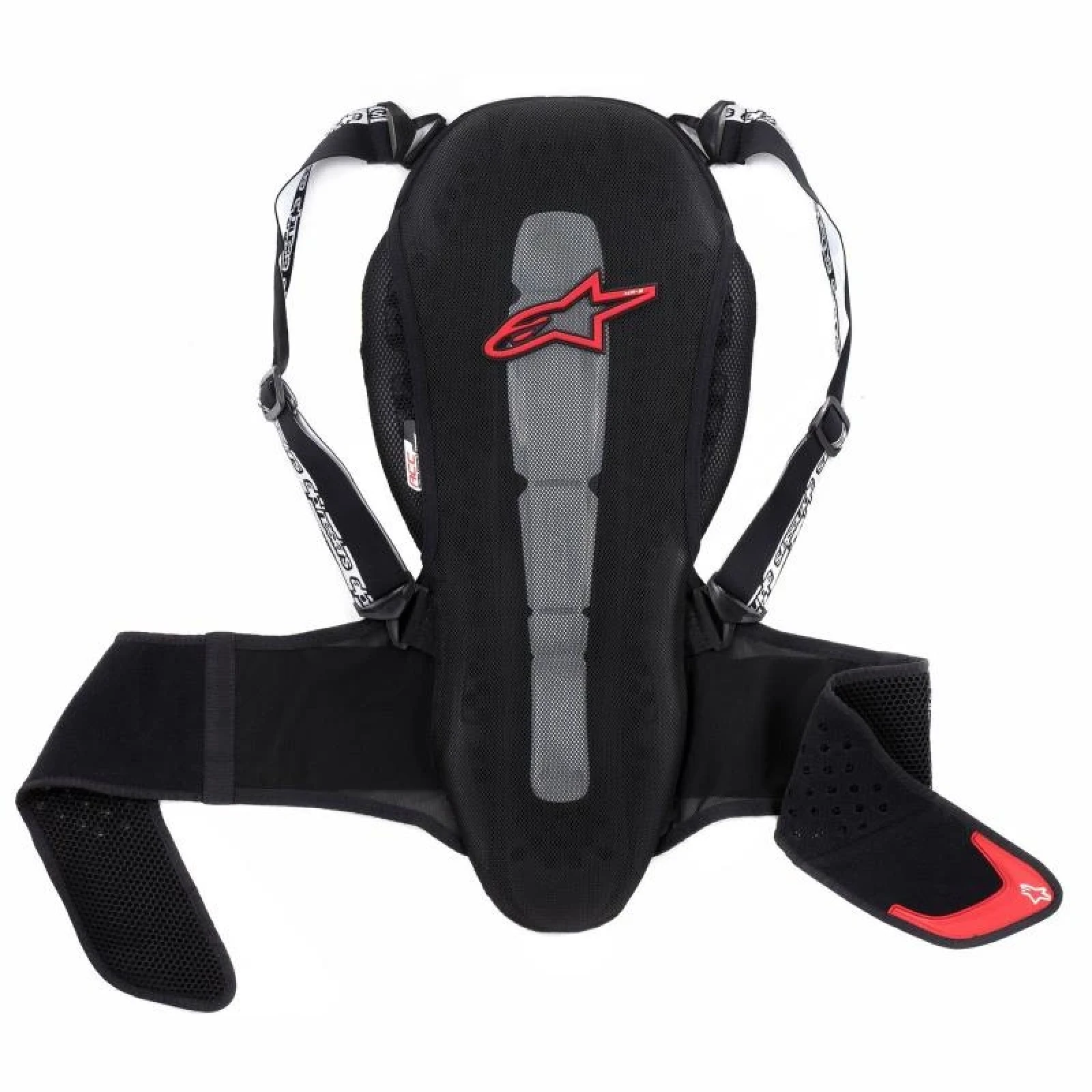 Alpinestars Páteřový chránič Nucleon KR-2 černo-červený - Barva: čierna · záber 1