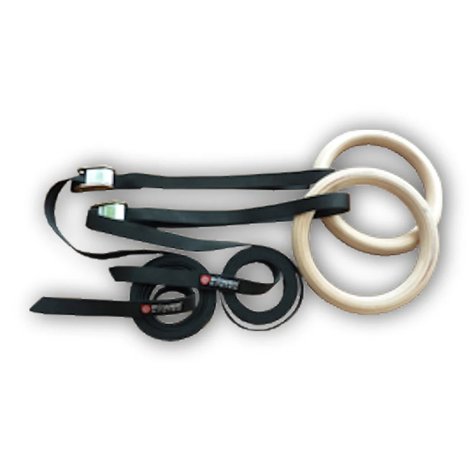 Power System Dřevěné gymnastické kruhy Gymnastic Rings · záber 1