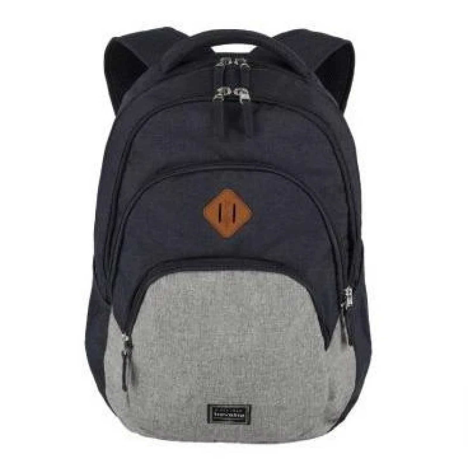 Travelite Basics Backpack Melange Navy/grey batoh · záber 1