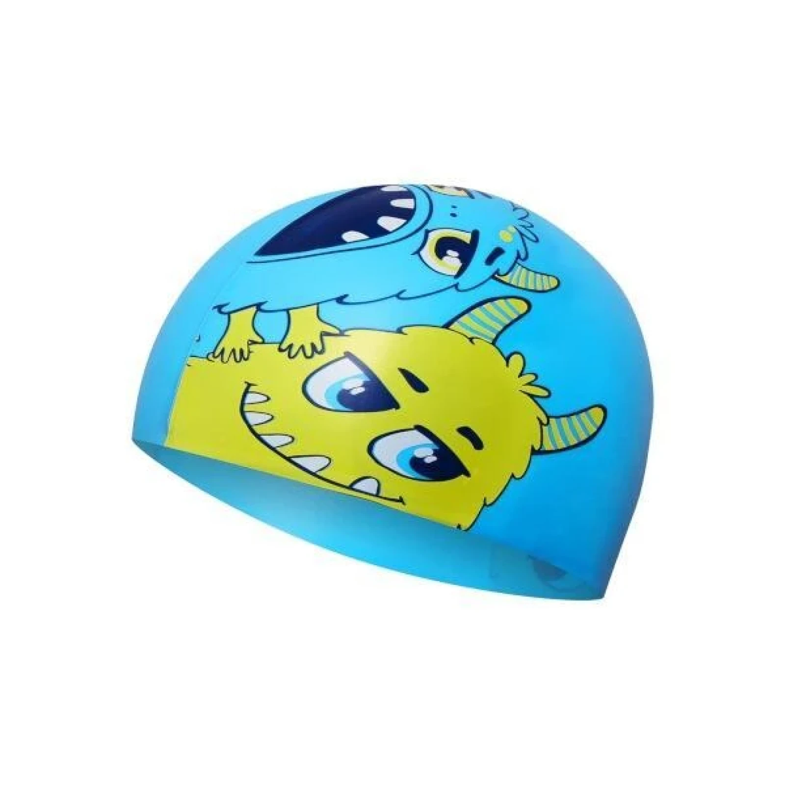 NILS Aqua Dětská silikonová čepice NQC Monster (VÝPRODEJ) · záber 1