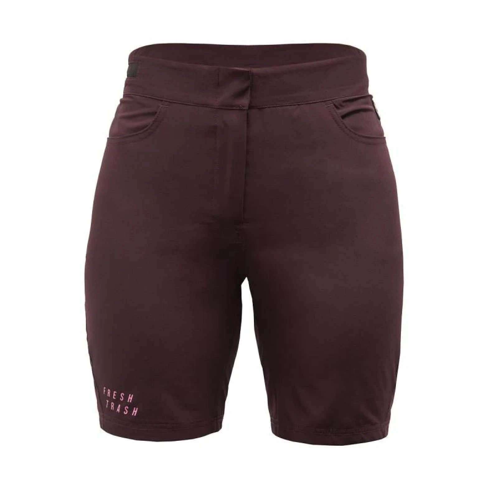 Fresh Trash Women's Rider Shorts - Velikost: L | Barva: Červená · záber 1
