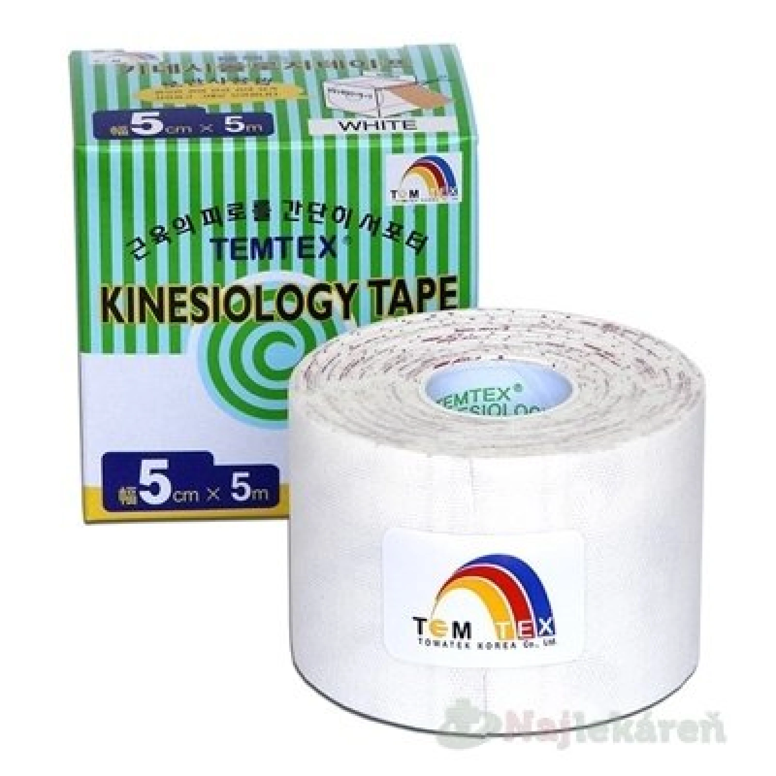 Temtex Classic tejpovací páska oranžová 5 cm x 5 m · záber 1