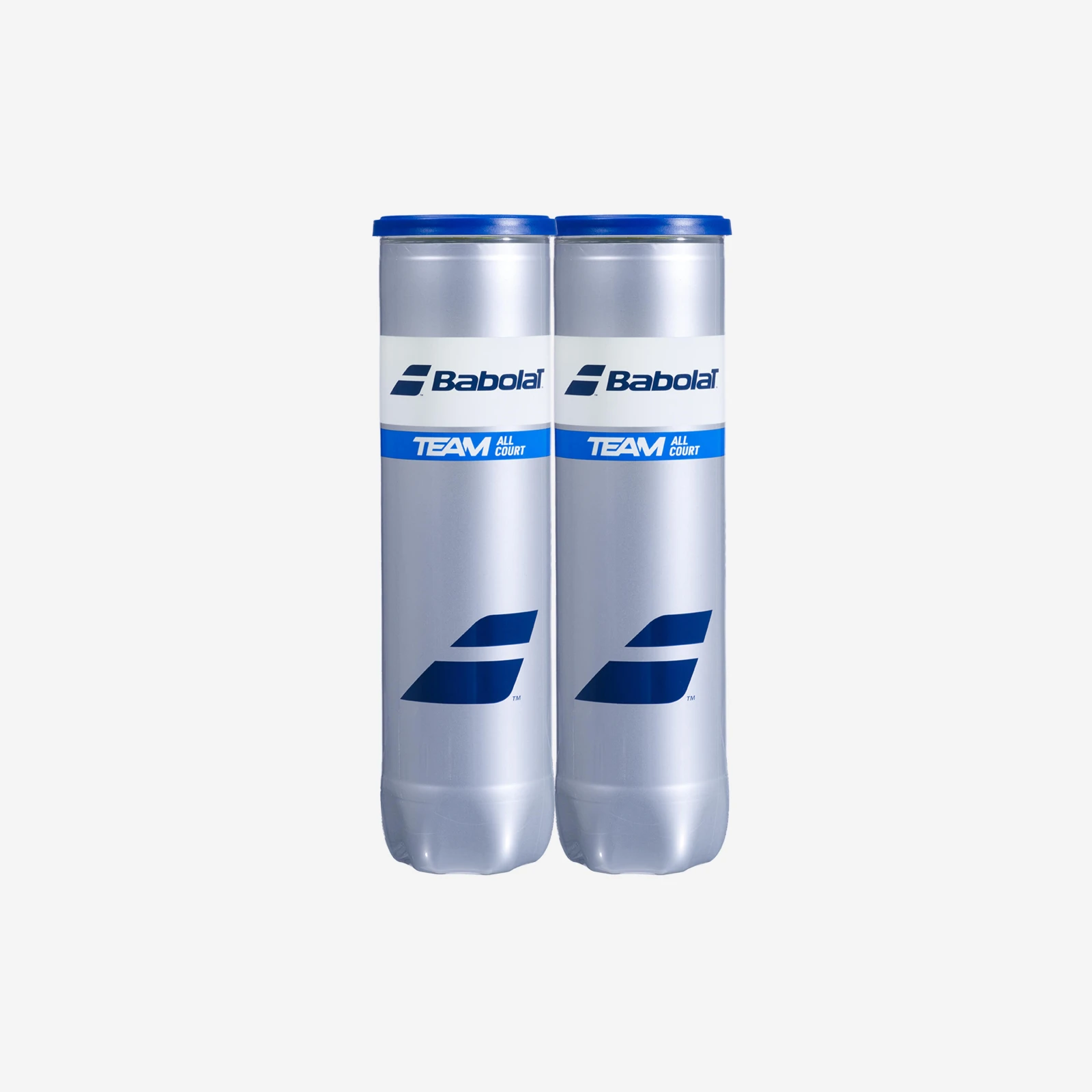 BABOLAT BABOLAT Team All Court tenisové loptičky dvojbalenie 2 × 4 ks žlté bez · záber 1
