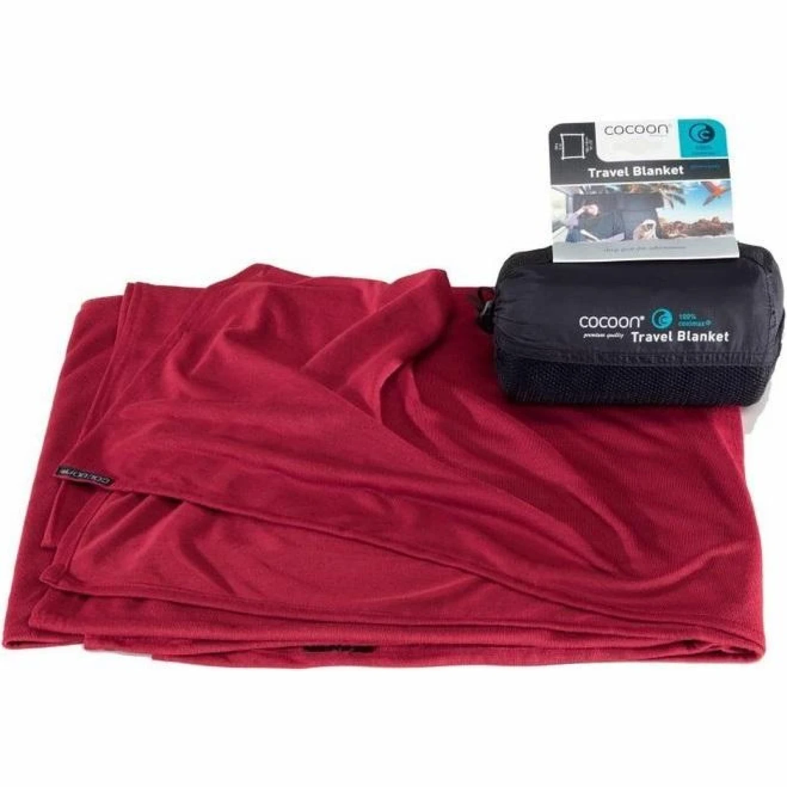 Cocoon cestovní deka Coolmax monks red · záber 1