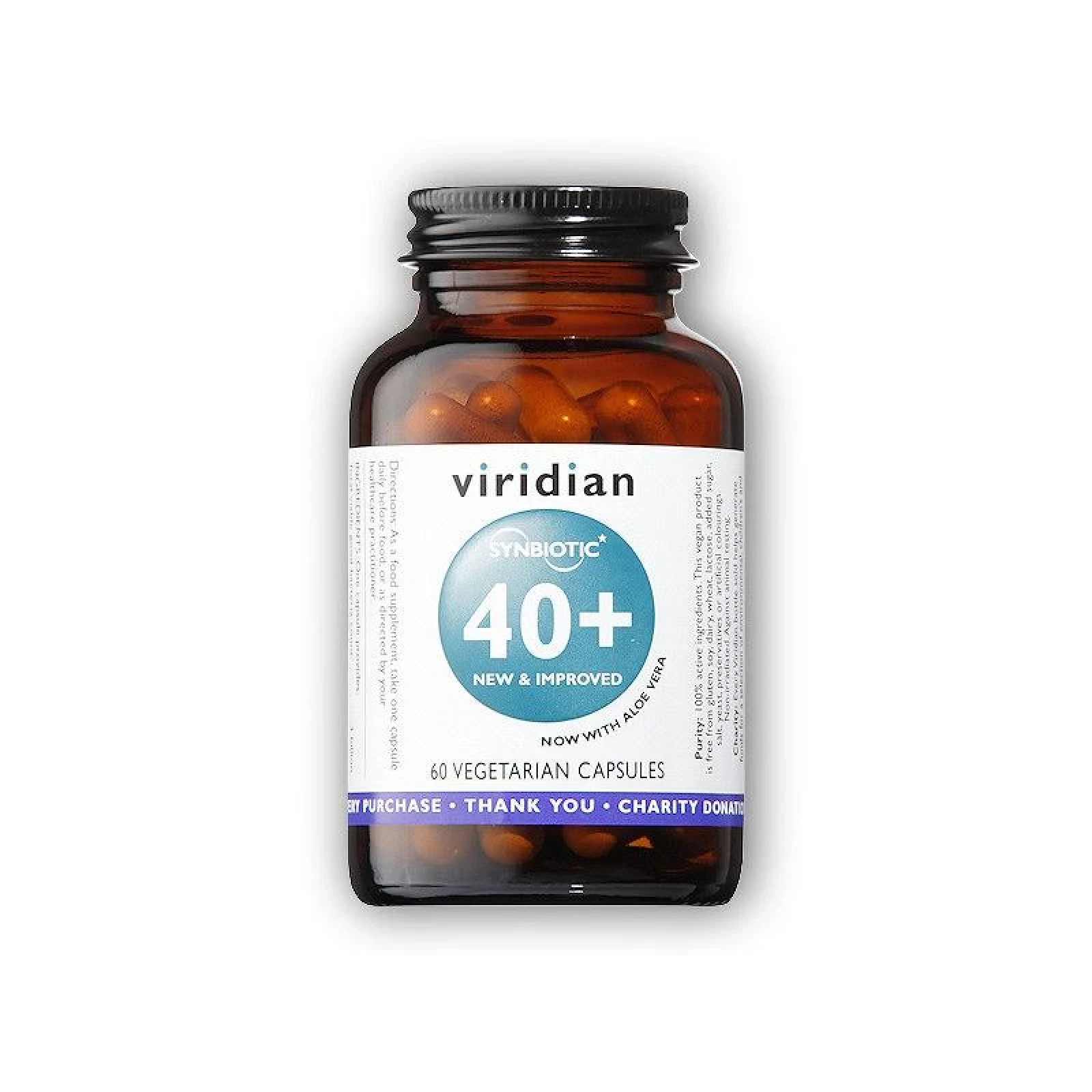 Viridian Synerbio 40+ 60 kapslí · záber 1