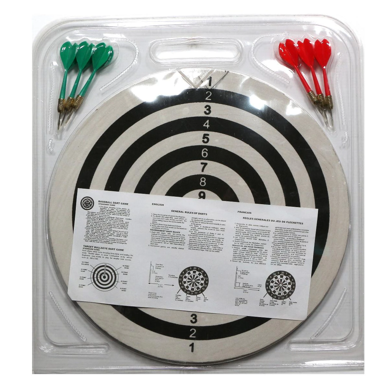 Terč MASTER Flocking 37 cm - obojstranný · záber 5