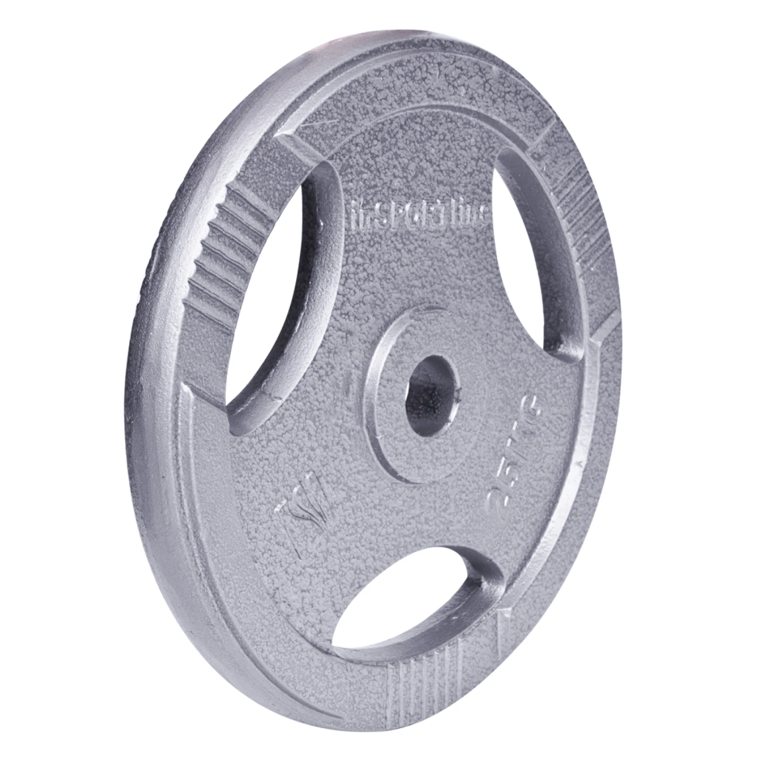 Liatinový kotúč inSPORTline Hamerton 25 kg 30 mm · záber 10