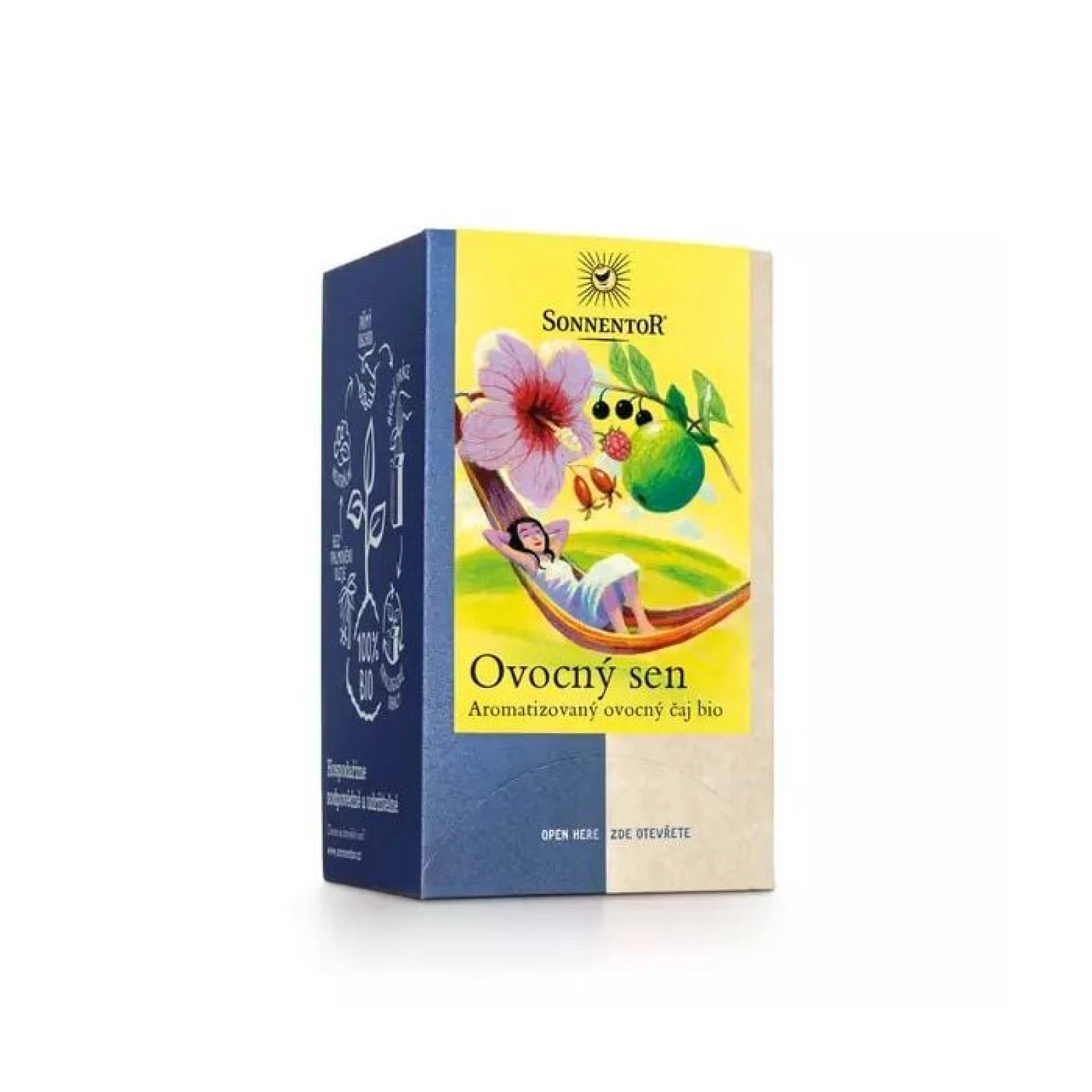 Sonnentor BIO Ovocný sen čaj 18x2,5g · záber 1