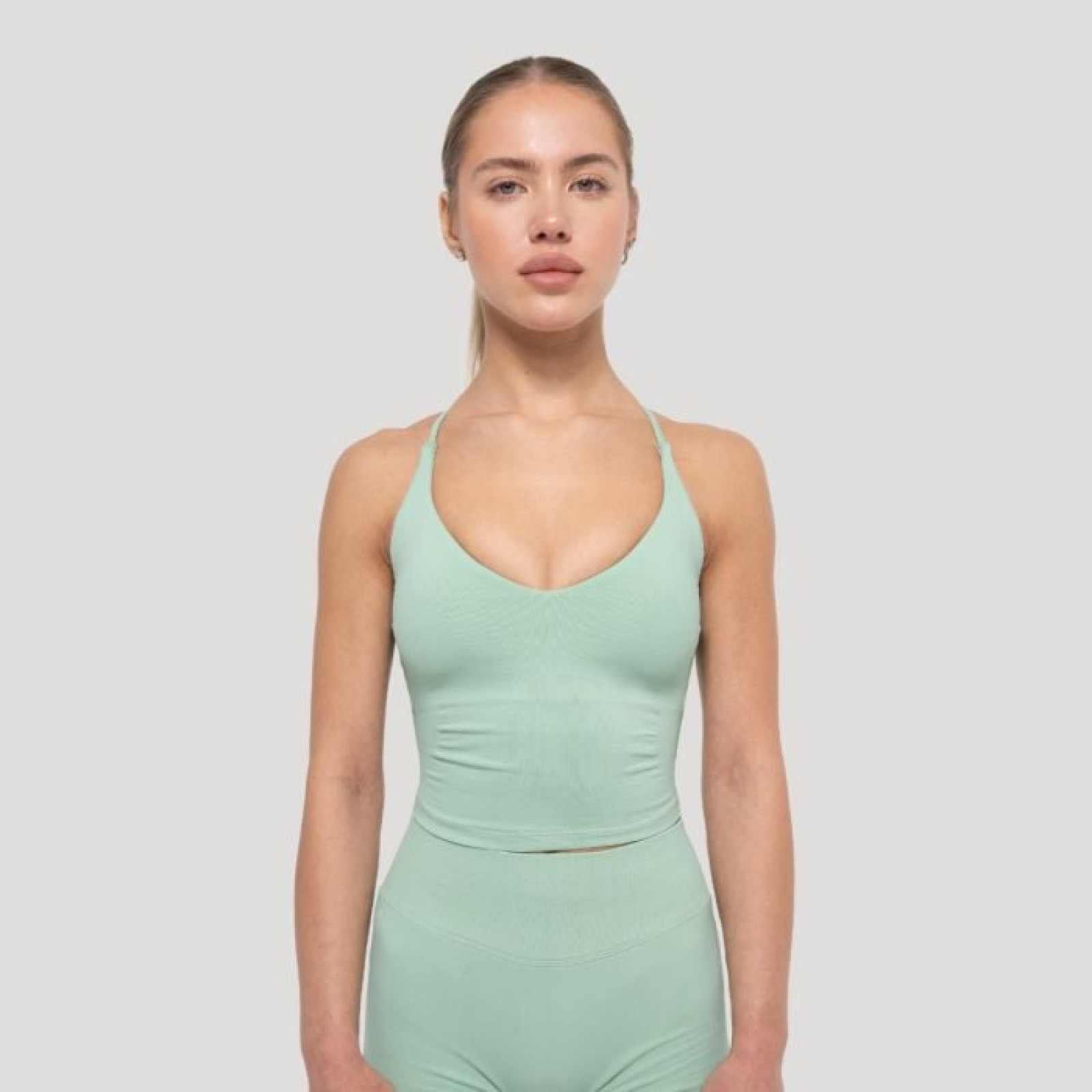 GymBeam Dámske tielko Luma Pistachio S · záber 1