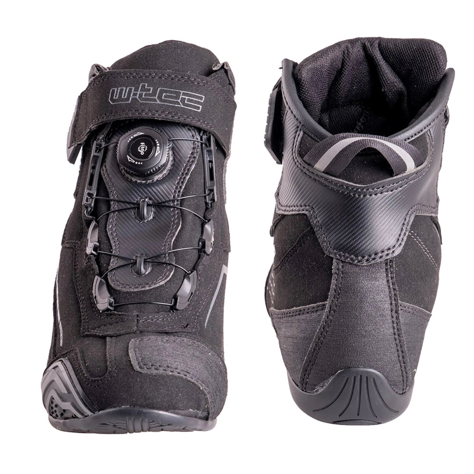 Dámske moto topánky W-TEC Karlaboa Farba čierno-šedá, · záber 3