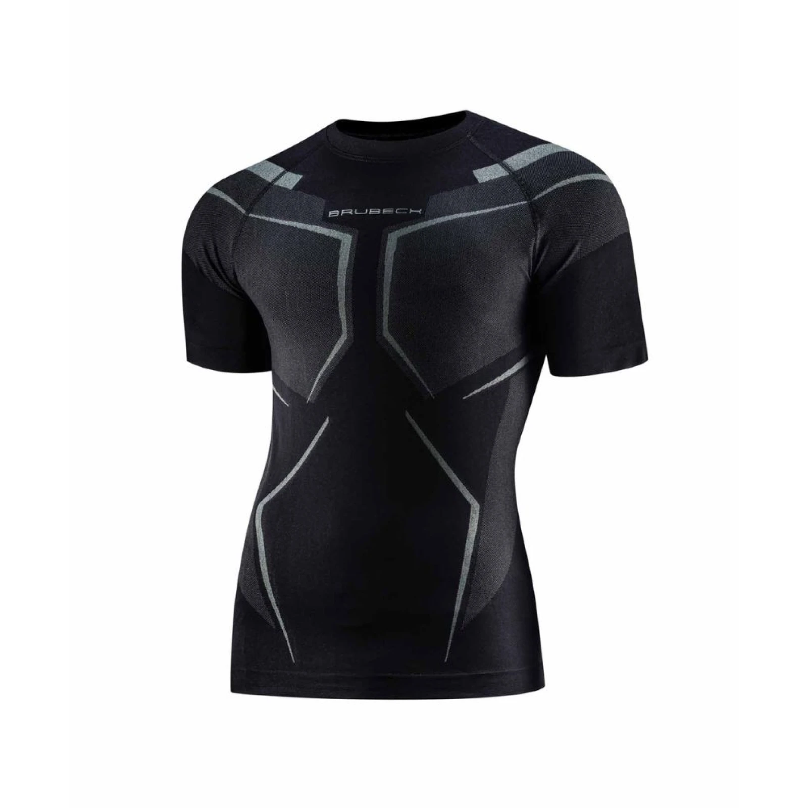 Brubeck Dry s krátkým rukávem SS1466M BLACK / GRAPHITE - M - Veľkosť: M · záber 3