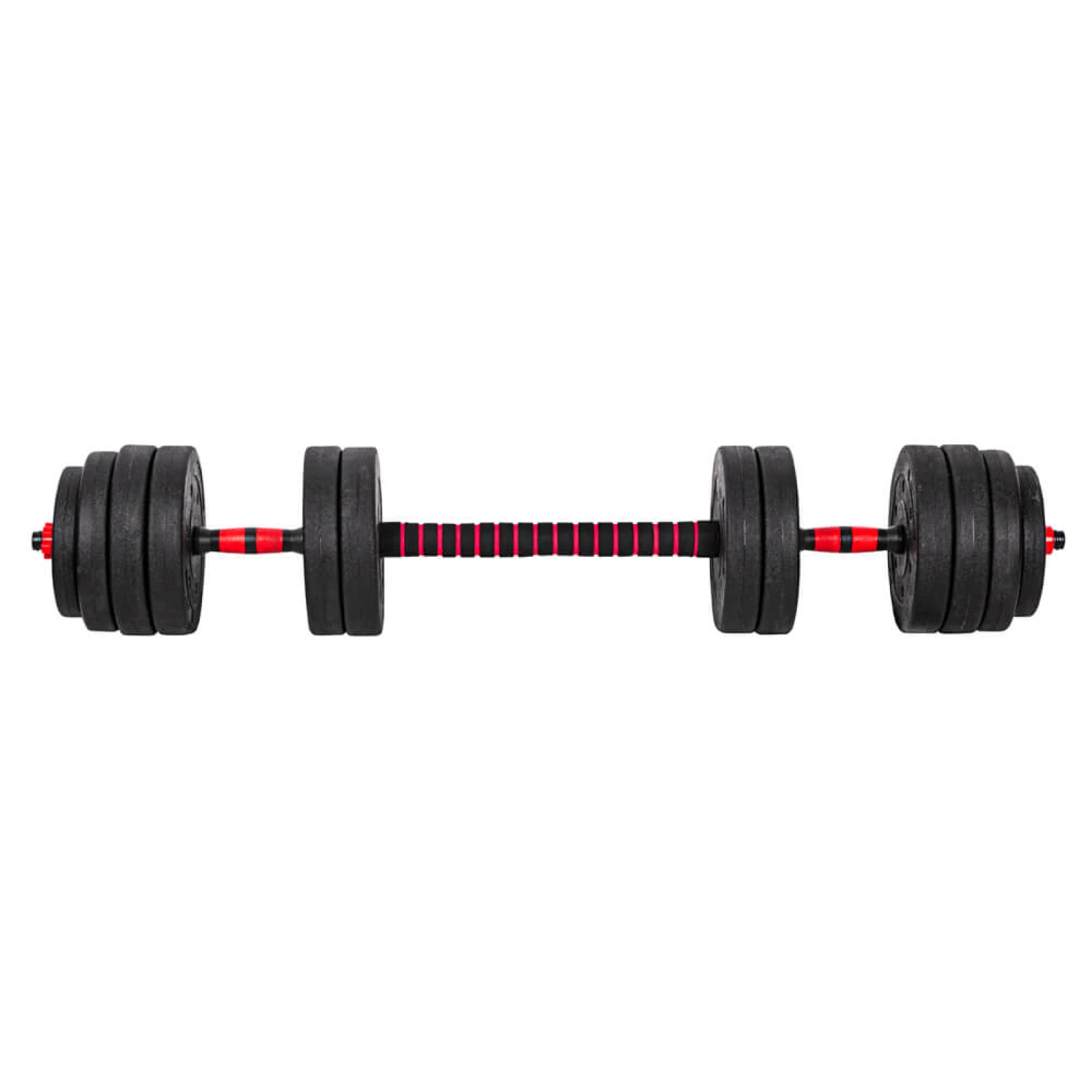 Cementový činkový set inSPORTline CEMBAR 40 3-40kg · záber 3