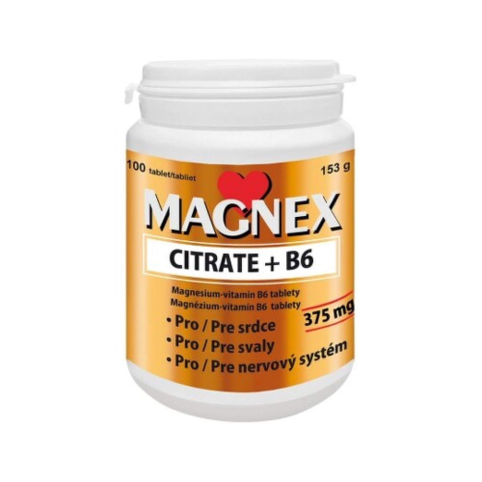 VITABALANS Magnex citrate + B6 100 tabliet · záber 1