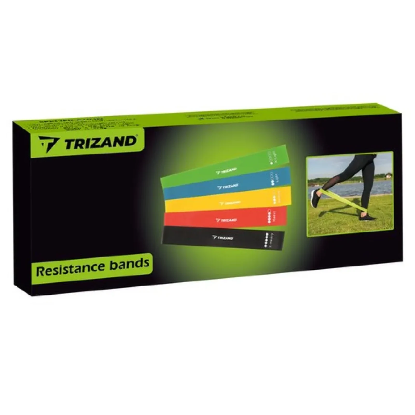 Odporové gumy TRIZAND - set 5 ks · záber 5