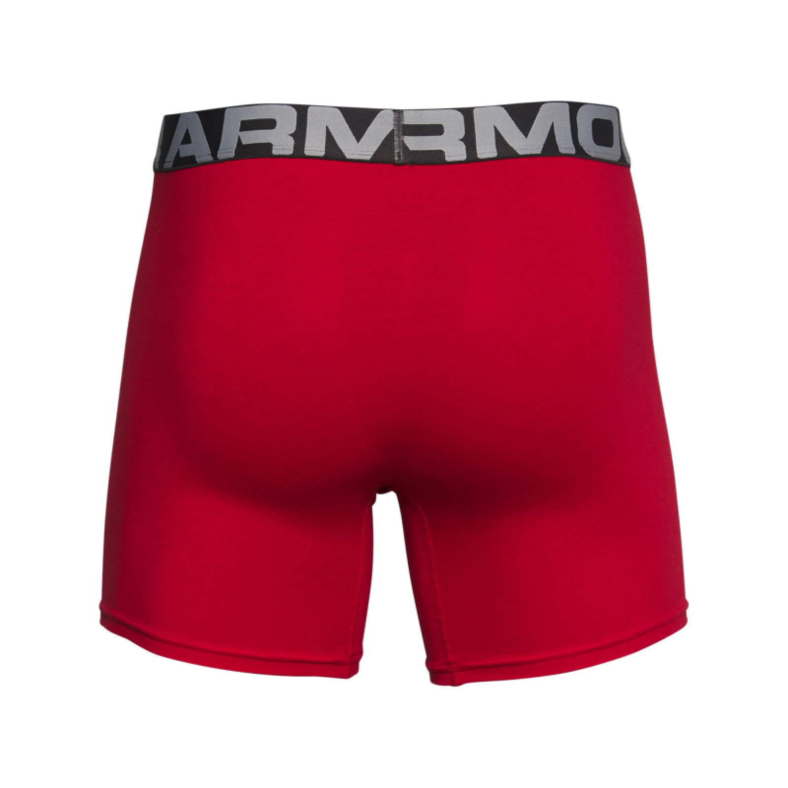 Pánske boxerky UNDER ARMOUR UA Charged Cotton 6in 3 Pack-RED · záber 3