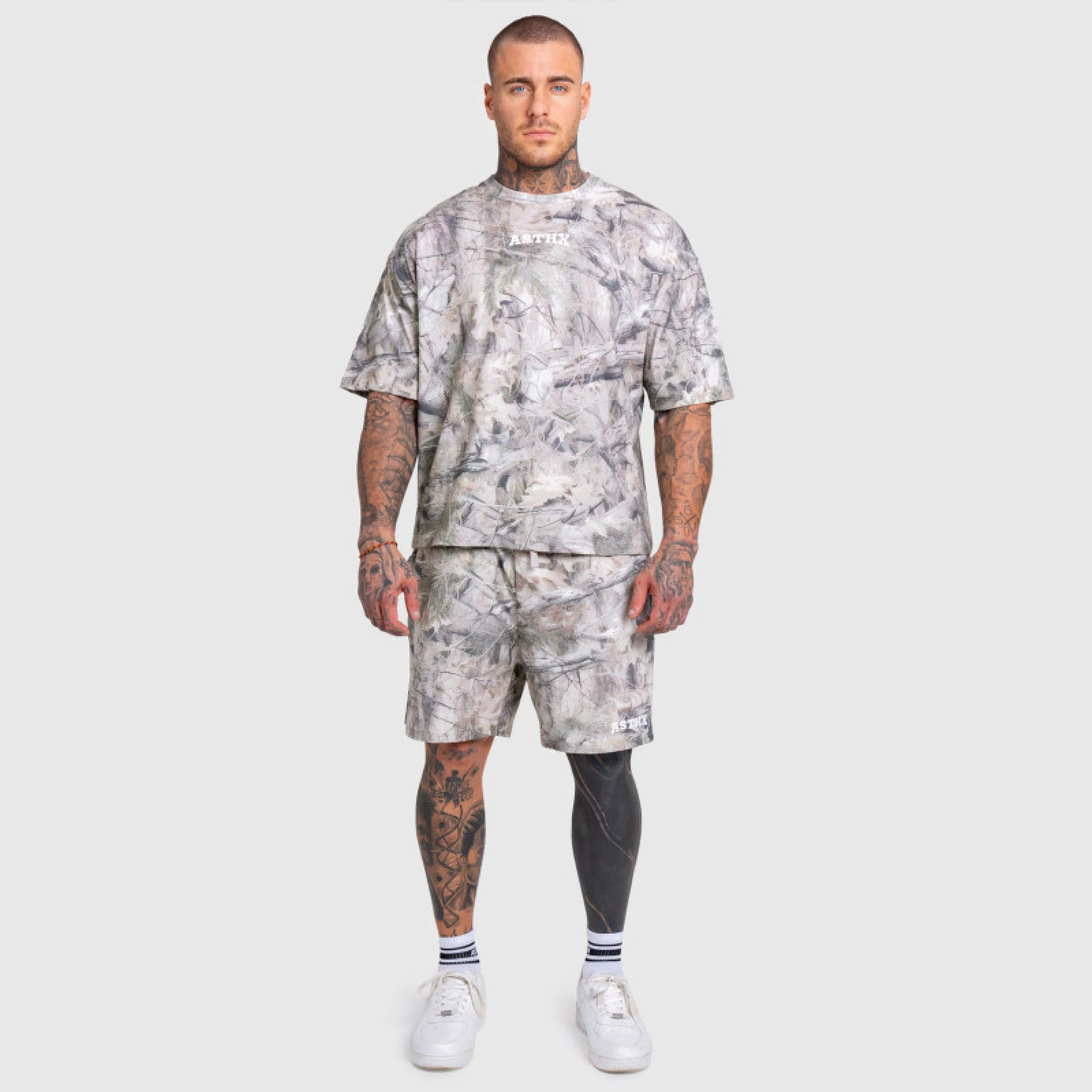 Pánsky maskáčový komplet Iron Aesthetics Camo tree, light · záber 1