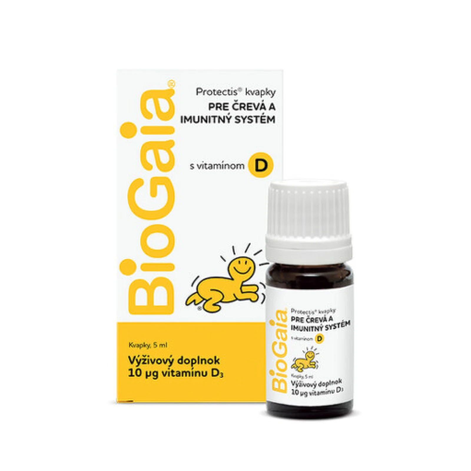 BIOGAIA Protectis s vitaminom D 5 ml · záber 2
