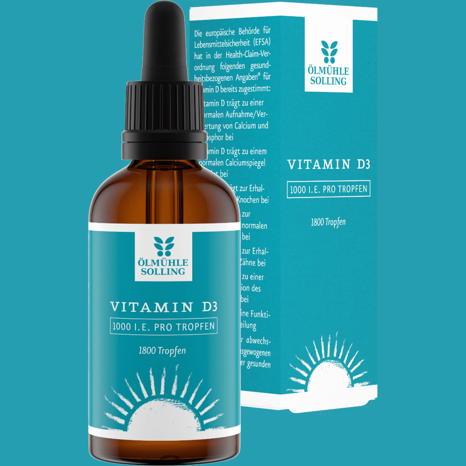 Ölmühle Solling - Vitamin D3 kapi 1000 IU · záber 1