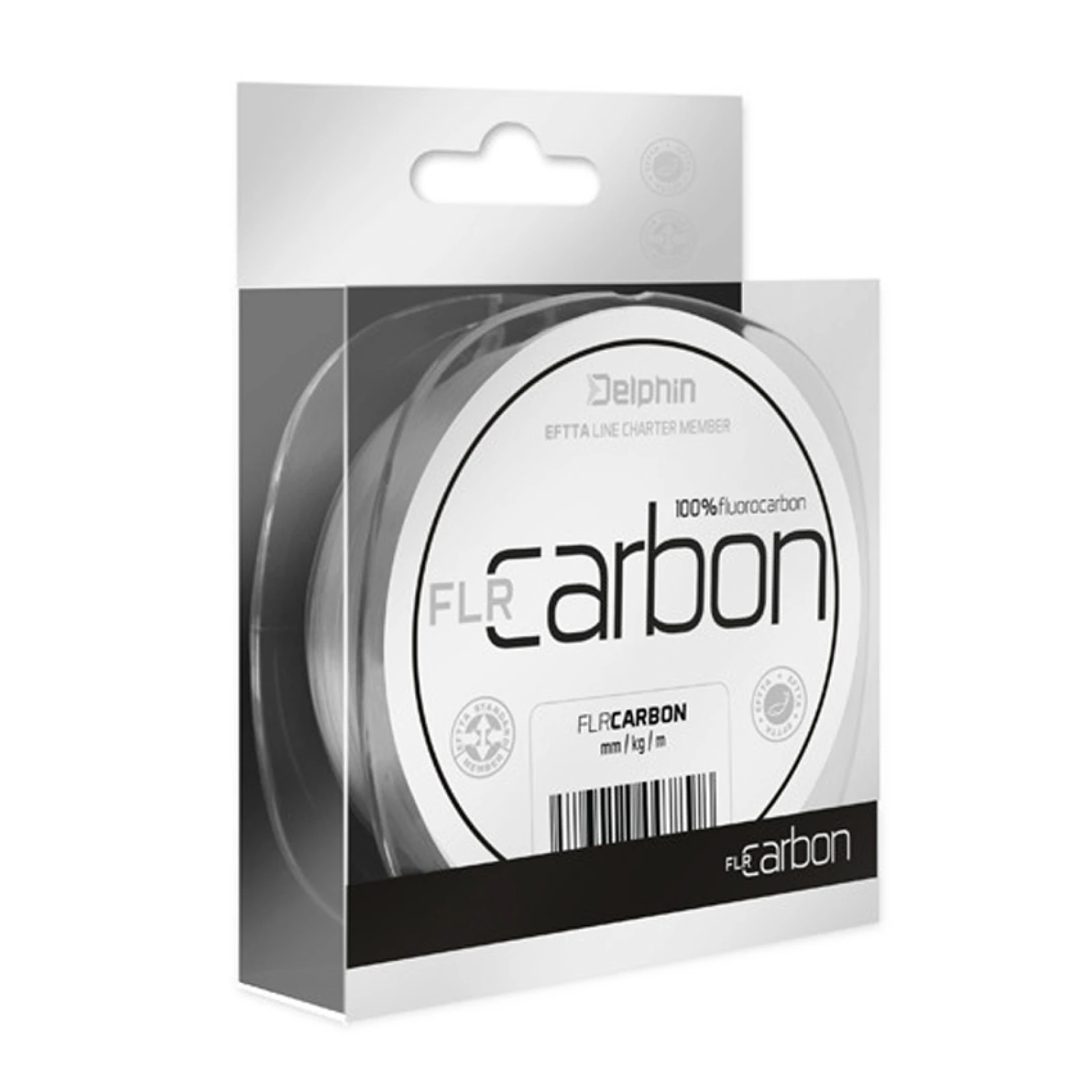 fluorokarbón DELPHIN FLR Carbon priemer 0,125mm/ 2,80lb, balenie 50m · záber 1