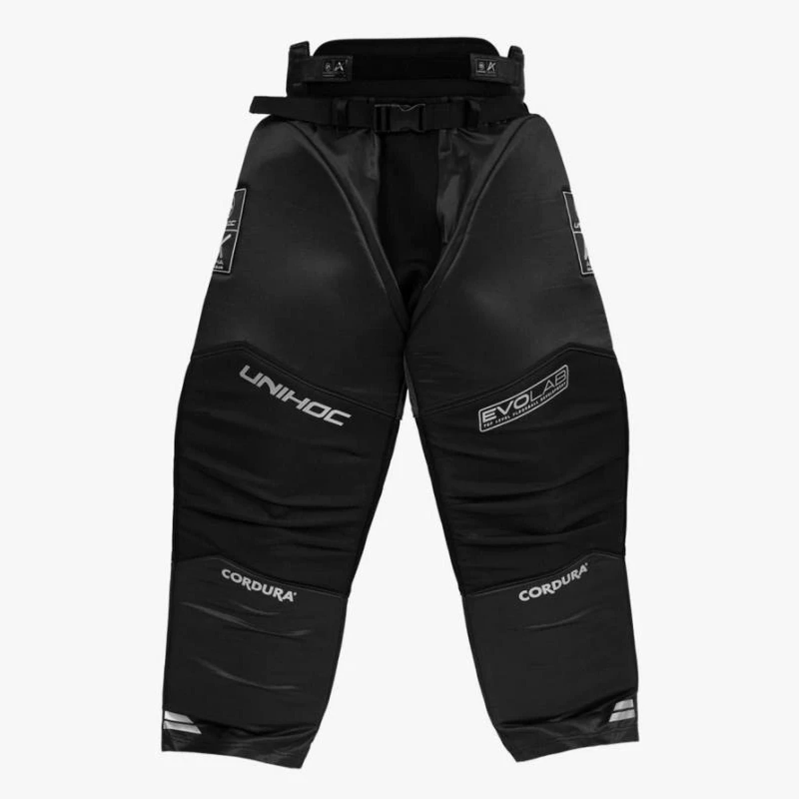Unihoc Alpha Evolab 25/26 černo-stříbrné kalhoty · záber 1