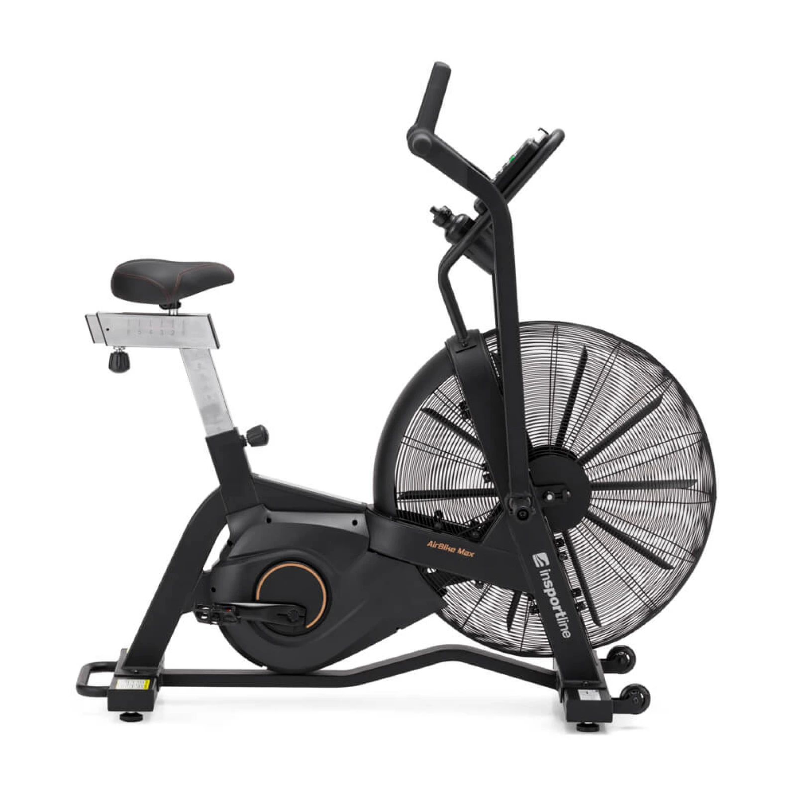AirBike® inSPORTline Max - Farba: čierna · záber 3