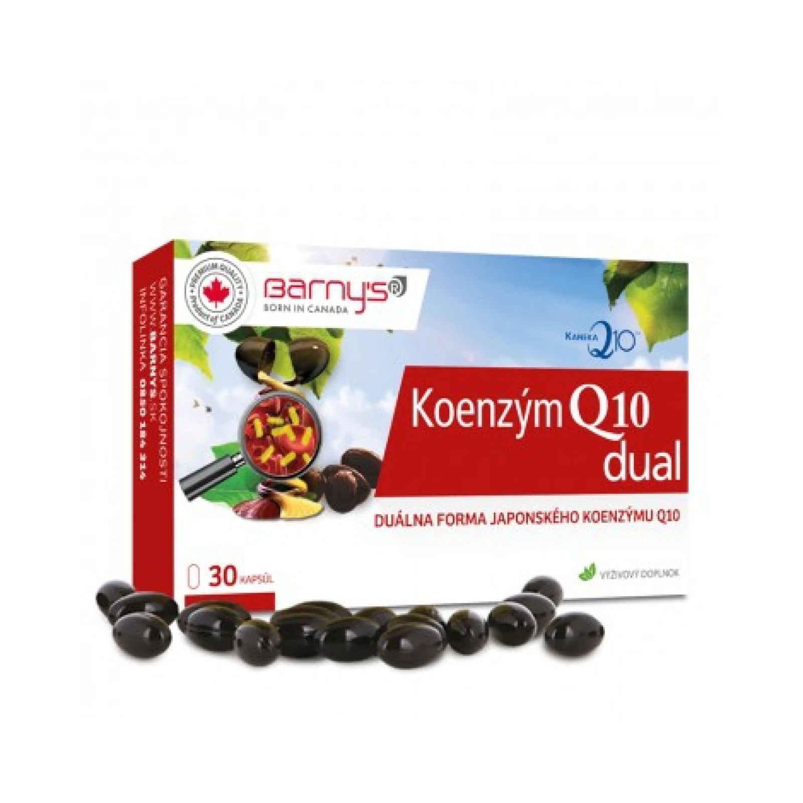 Barnys Koenzým Q10 dual 60 mg 30 cps · záber 1